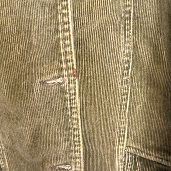 Men’s Vintage Sag Harbor‎ Olive Corduroy Jacket - Picture 4 of 7
